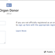 Illustration for article titled Would You Share Your Organs on Facebook?